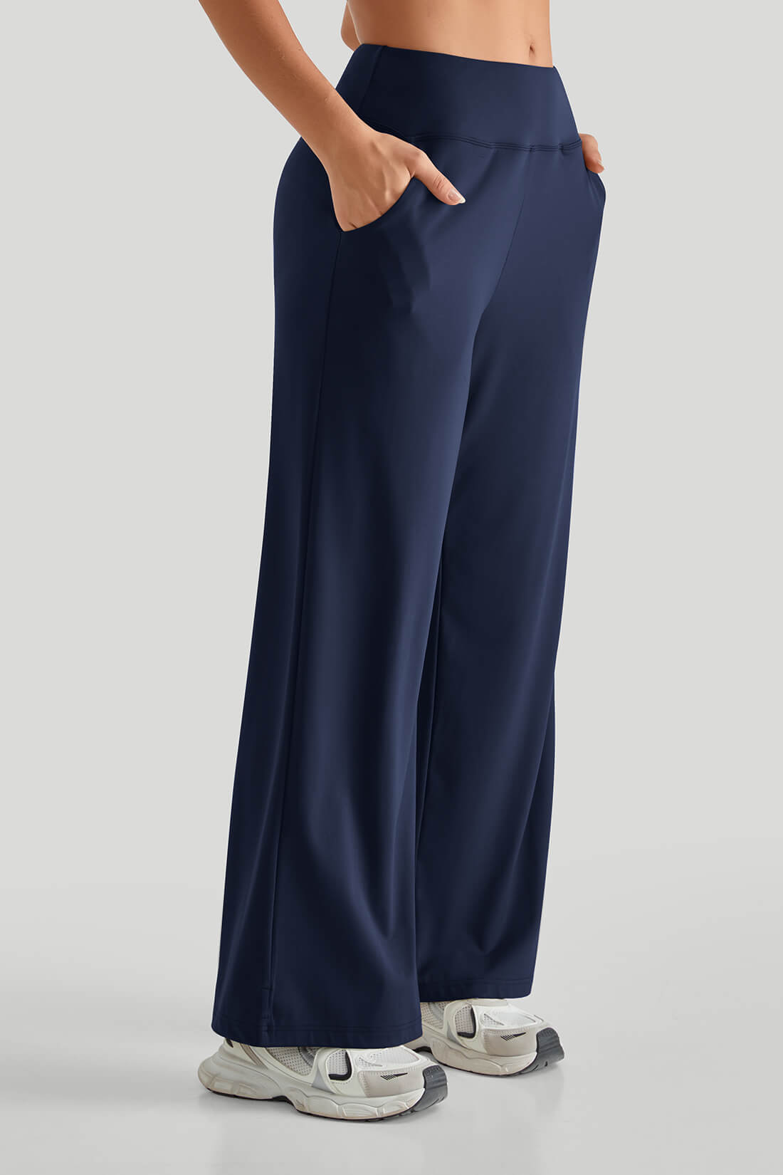 Basic-Hose mit weitem Bein