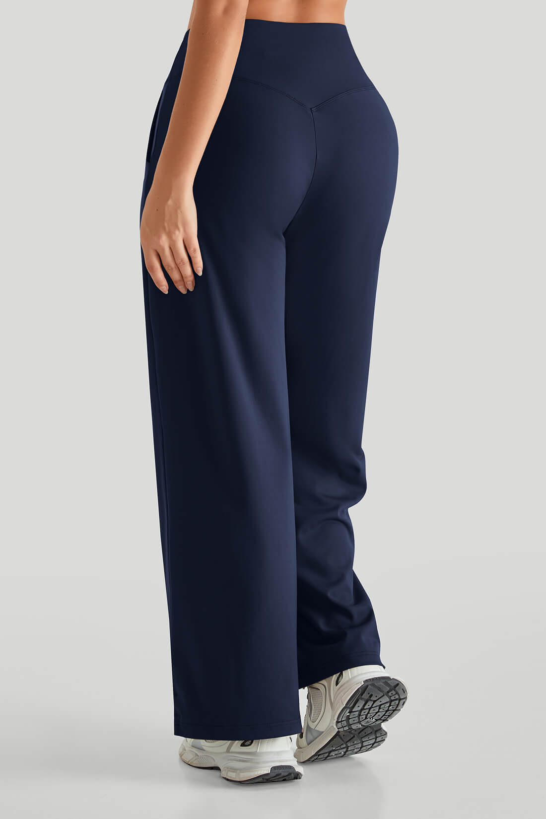 Basic-Hose mit weitem Bein