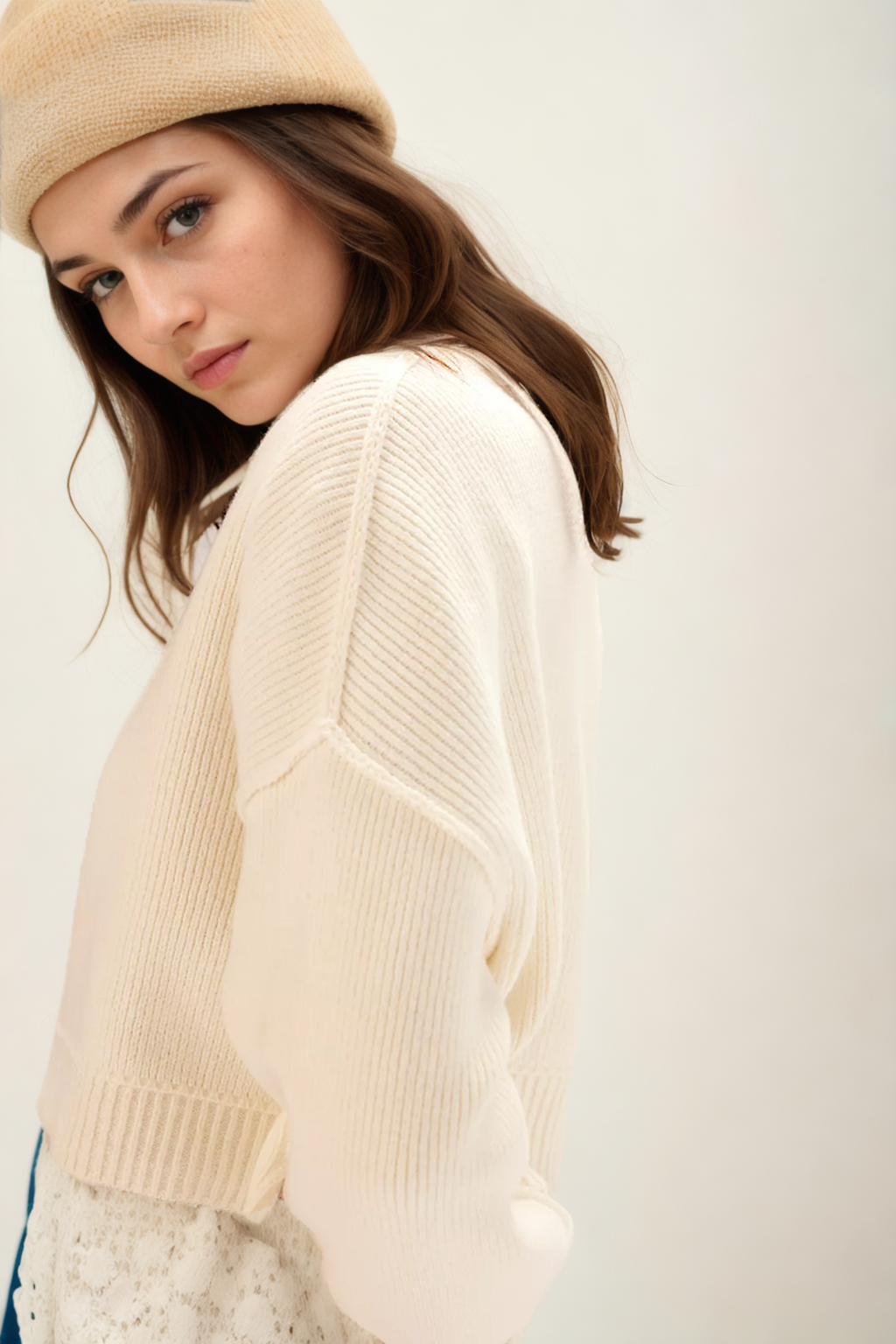 Fallende Blätter 🍂 Pullover crop