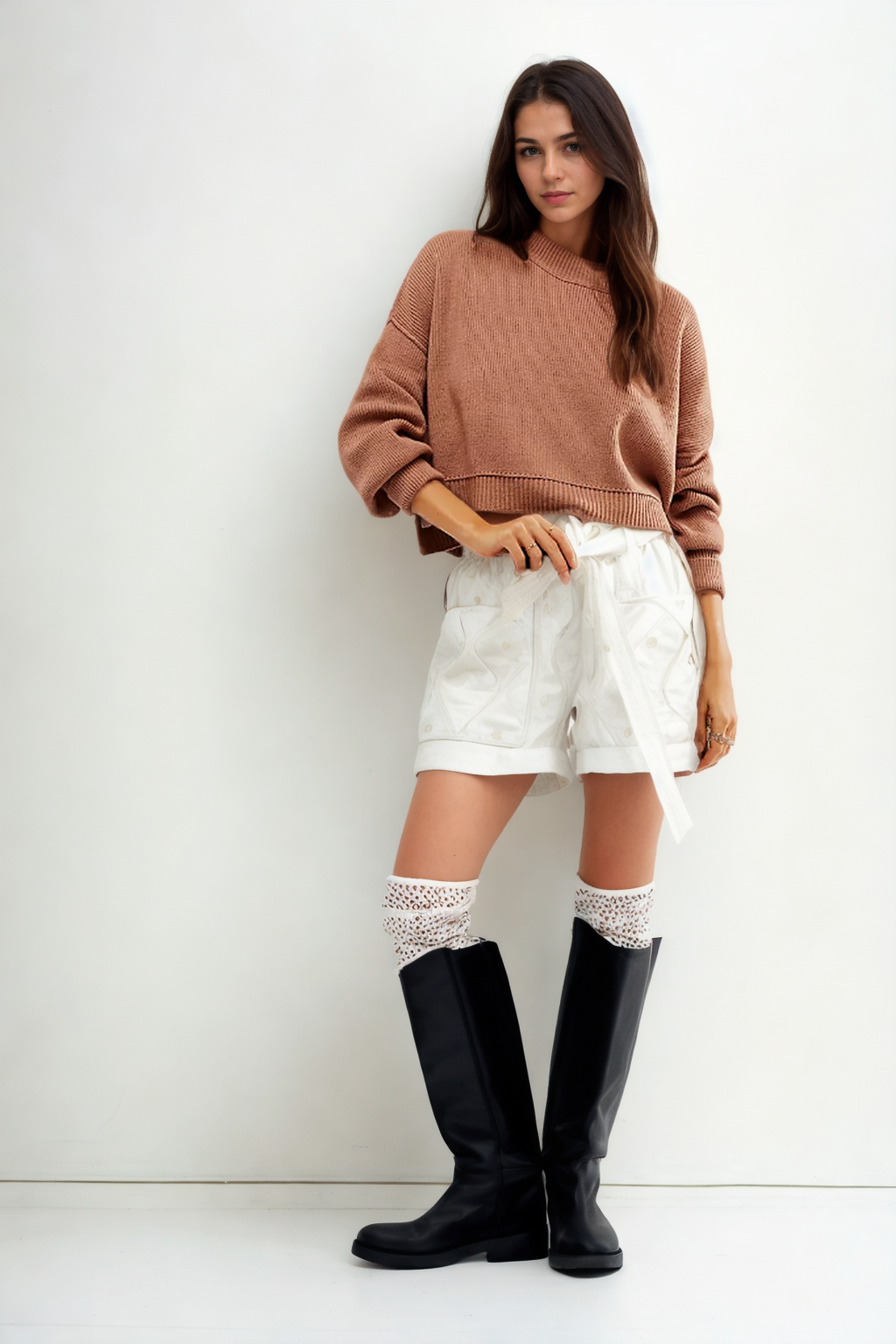 Fallende Blätter 🍂 Pullover crop