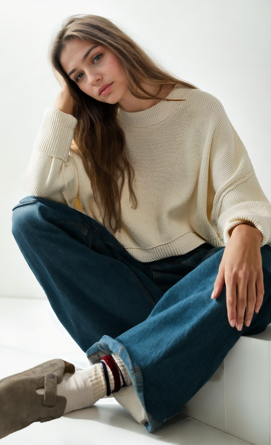Fallende Blätter 🍂 Pullover crop