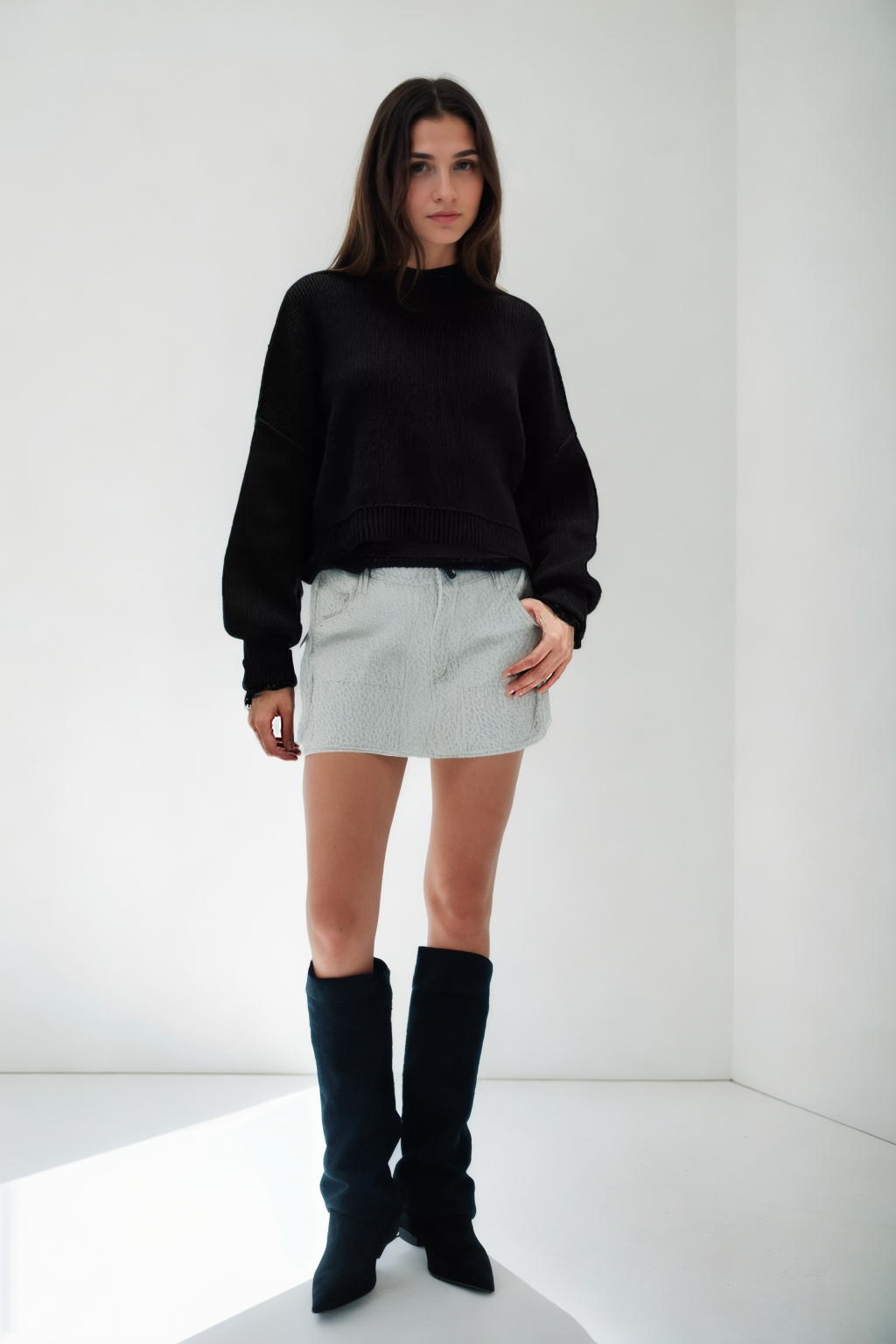 Fallende Blätter 🍂 Pullover crop