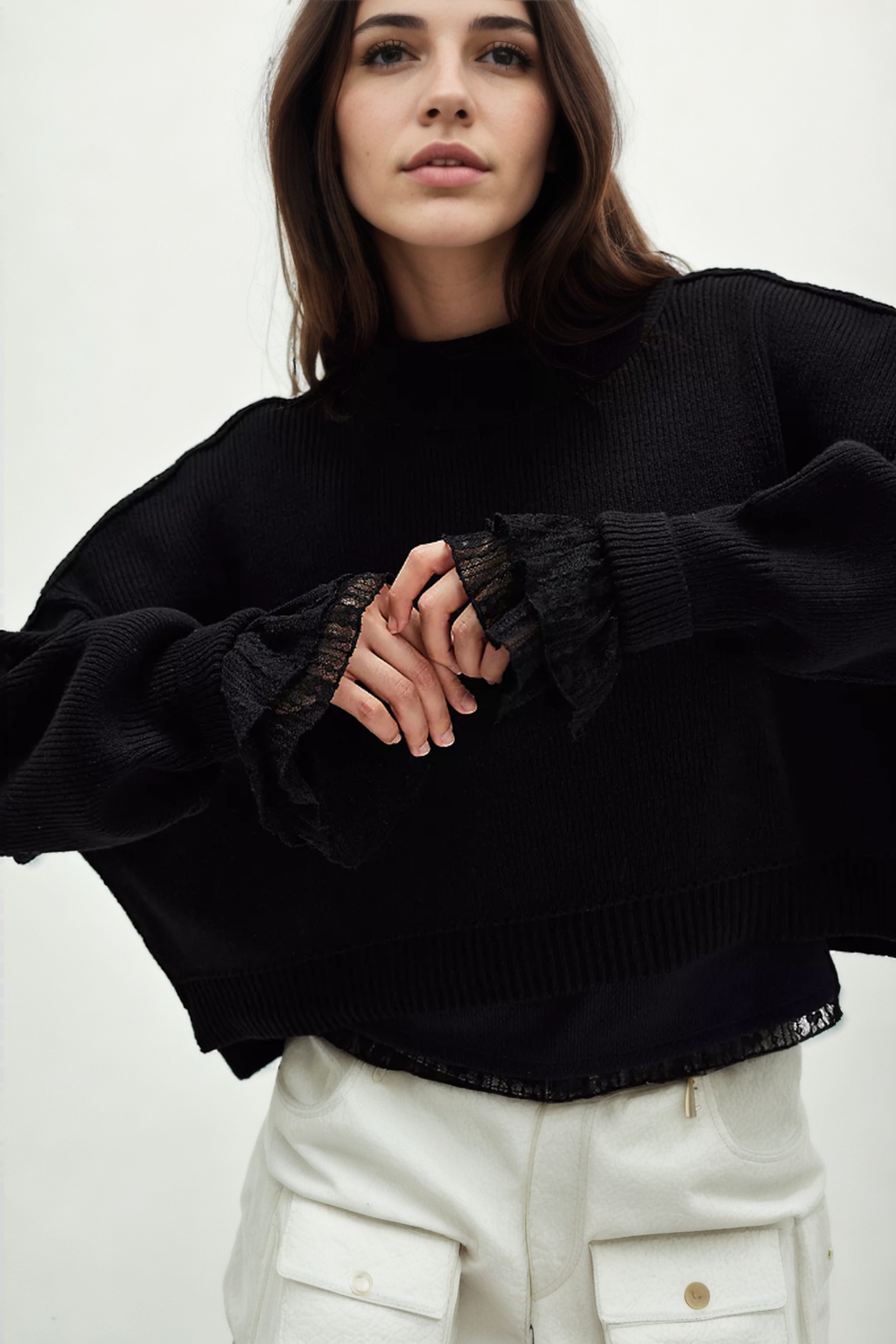 Fallende Blätter 🍂 Pullover crop