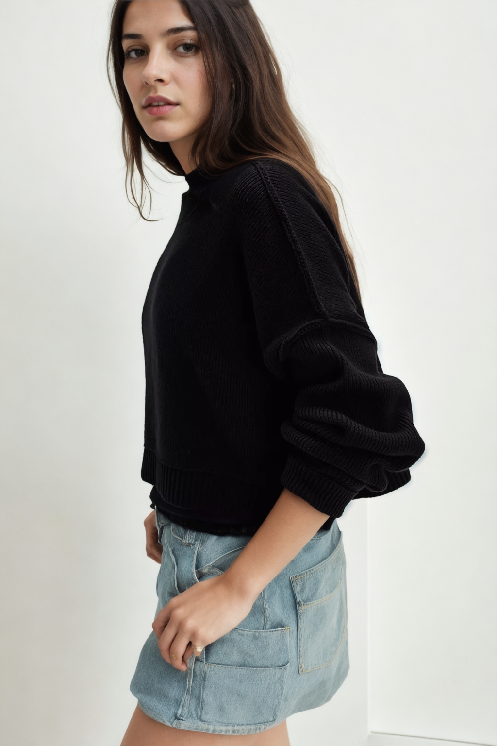 Fallende Blätter 🍂 Pullover crop