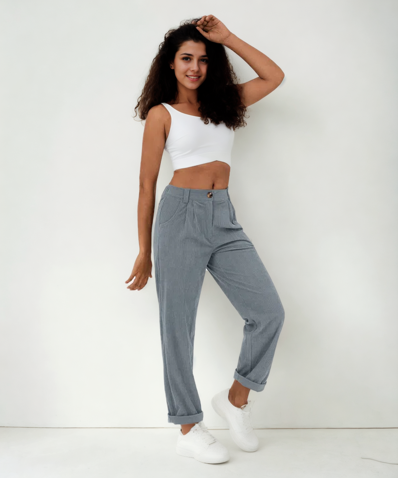 Lässige Kordhose