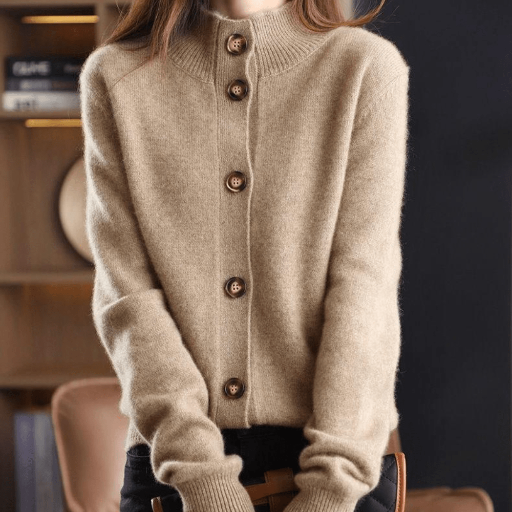 Anna™ | Gestricktes Kaschmir-Gilet