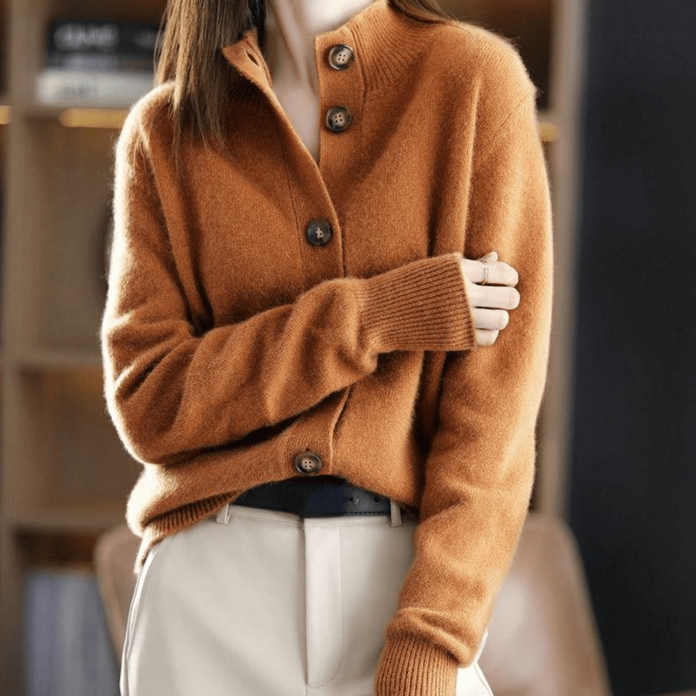 Anna™ | Gestricktes Kaschmir-Gilet
