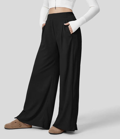 Freizeithose mit hoher Taille