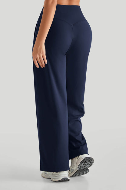 Basic-Hose mit weitem Bein