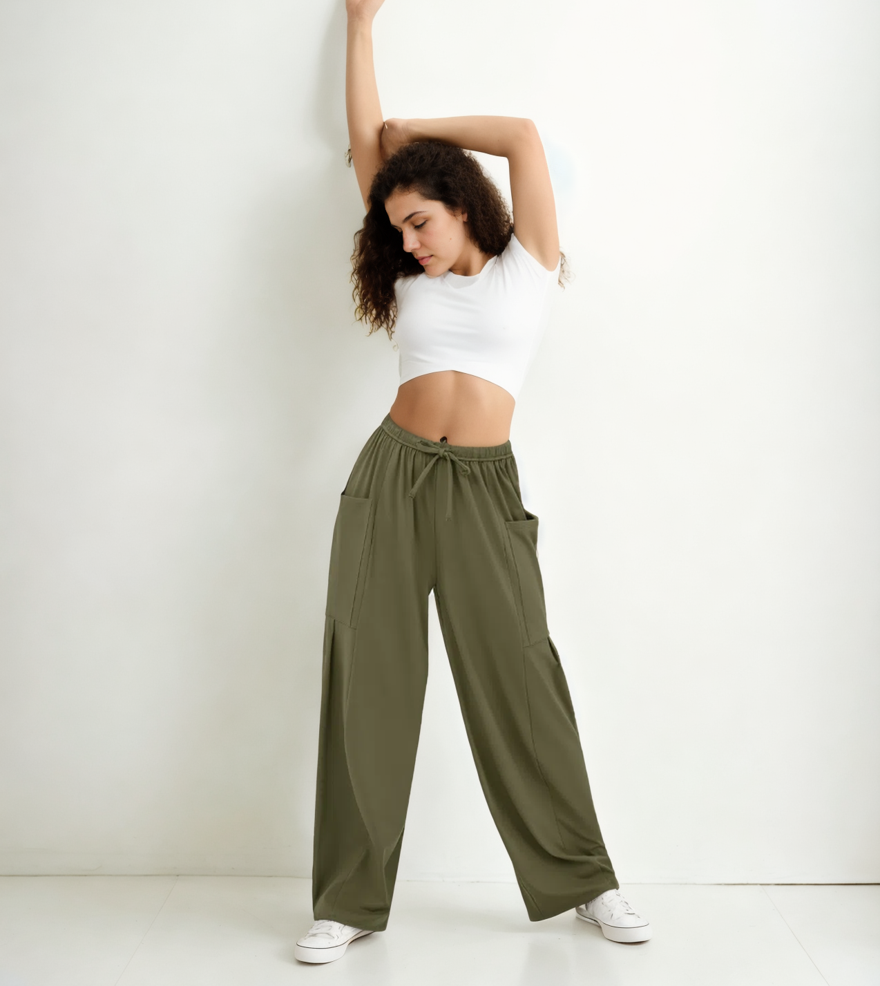bequeme Hose mit Gummizug im Bund