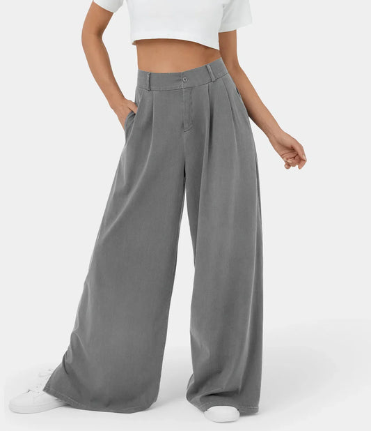 Freizeithose mit hoher Taille