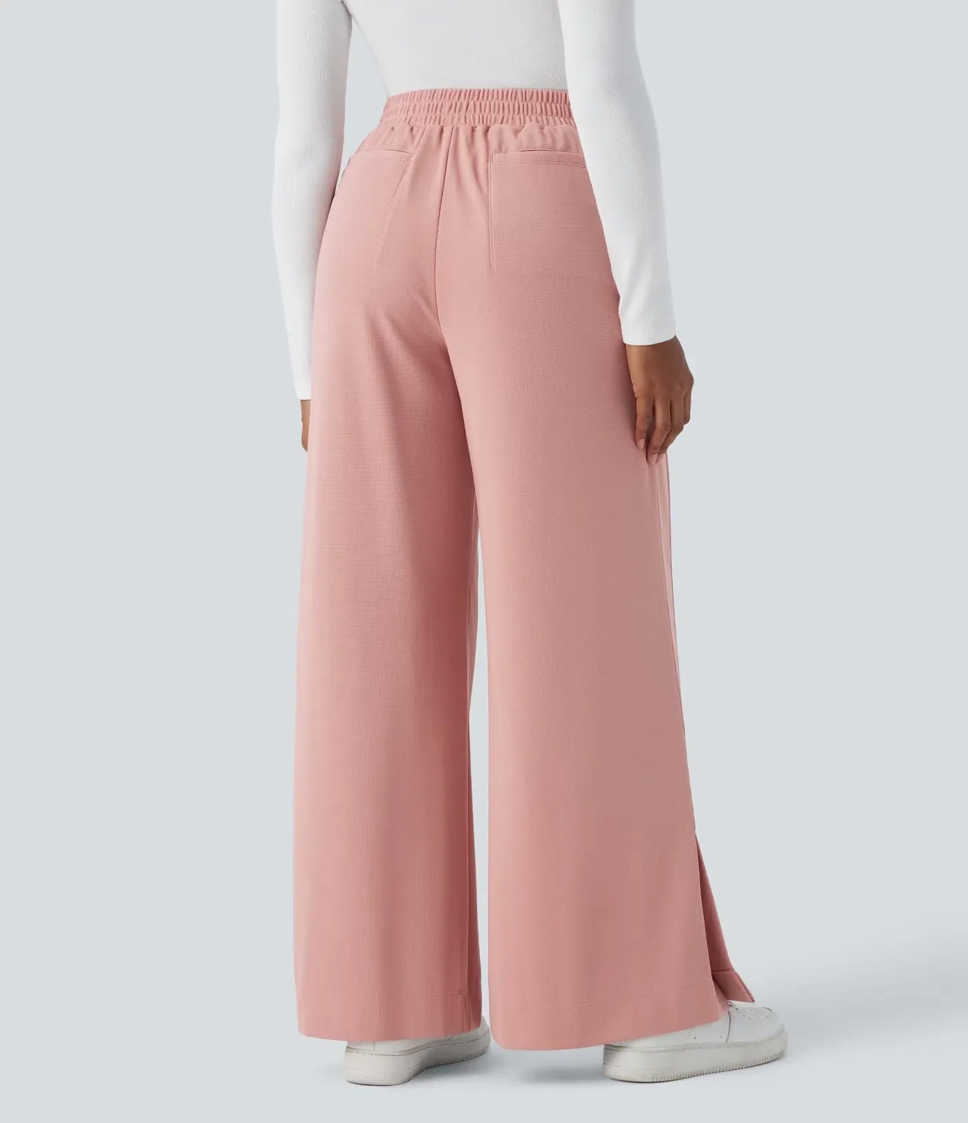 Freizeithose mit hoher Taille