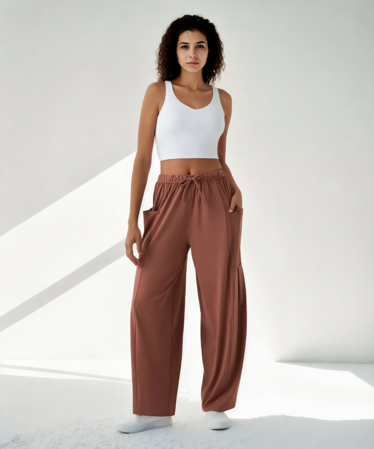 bequeme Hose mit Gummizug im Bund