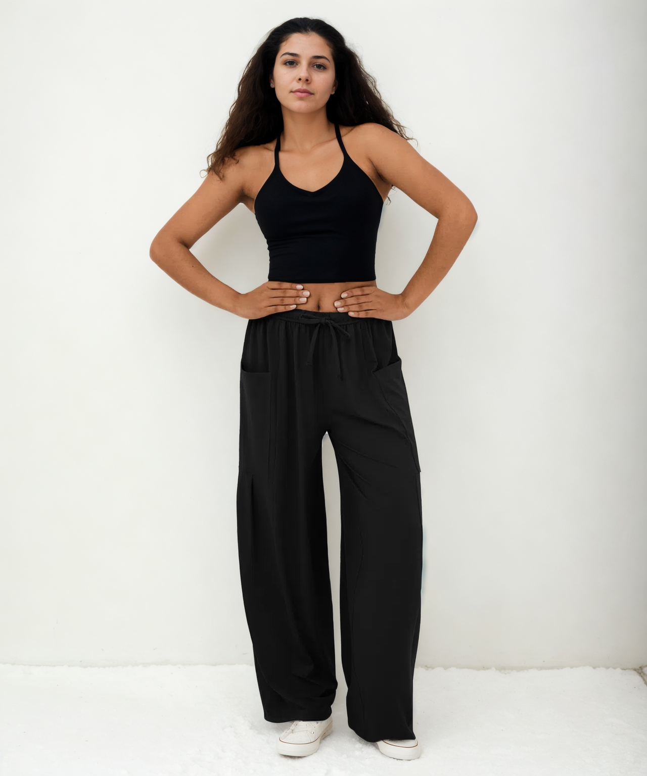 bequeme Hose mit Gummizug im Bund