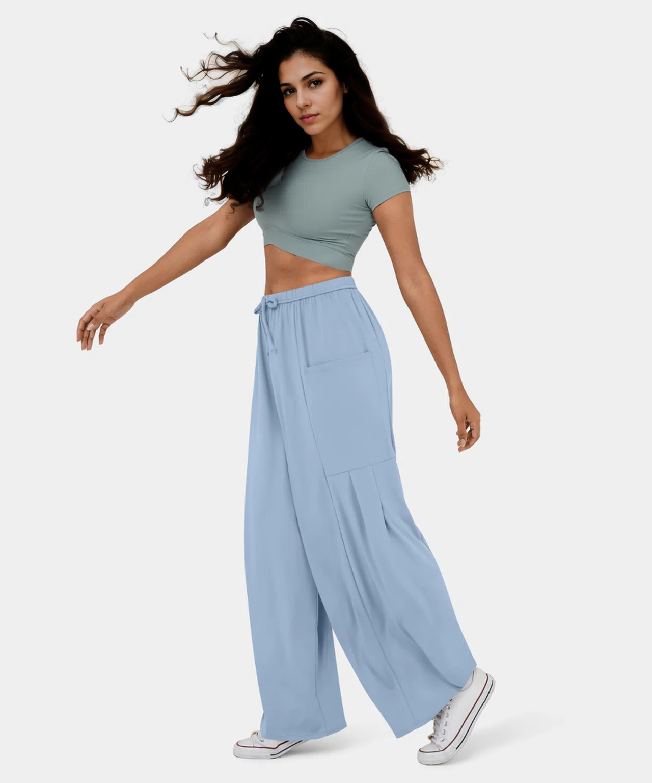 bequeme Hose mit Gummizug im Bund